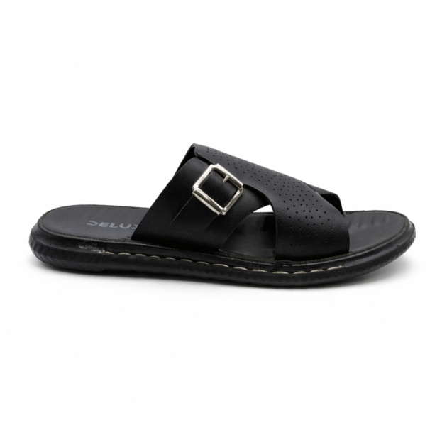 Men’s Buckle Slipper