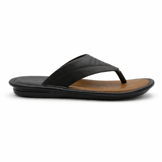 Men’s Leather Thong Slipper