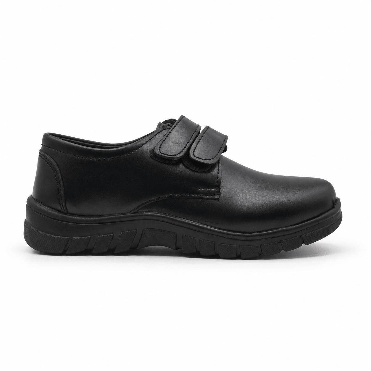 Black Velcro School Shoes