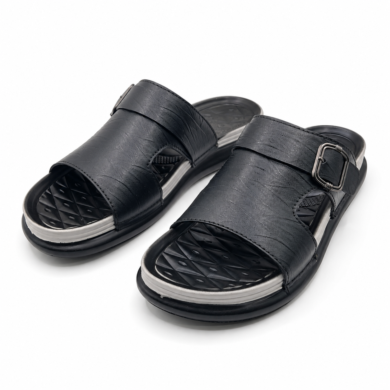 Urban Comfort Buckle Slides - Image 3