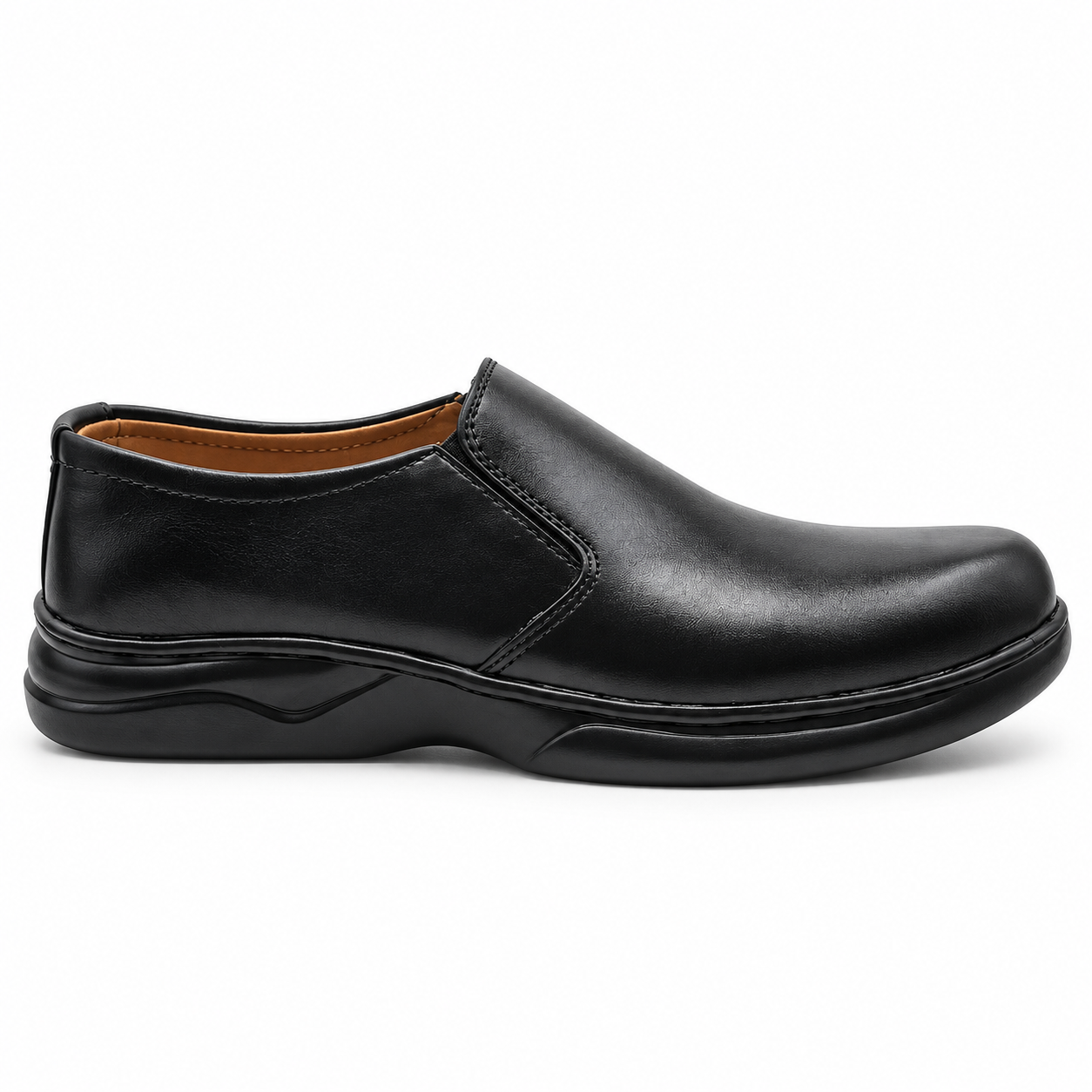 Men’s Black Slip-On Formal Shoes