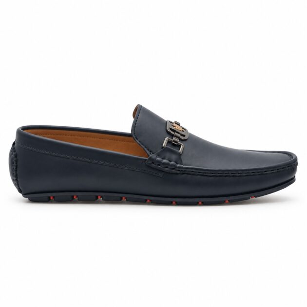 Signature Emblem Driving Loafer